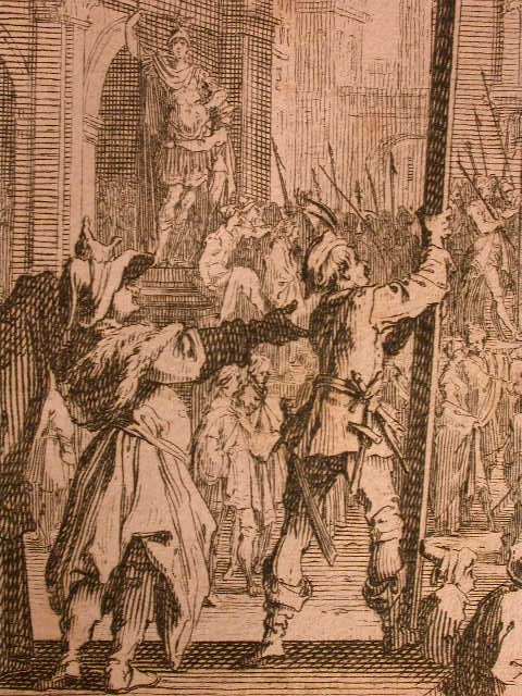 JACQUES CALLOT (1592 - 1635) ORIGINAL ETCHING