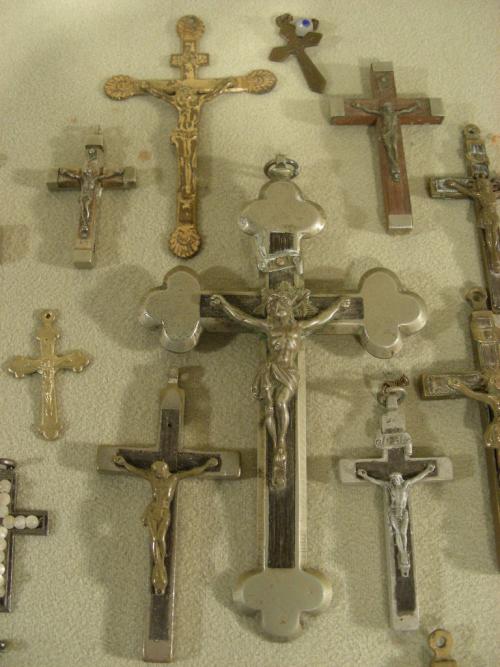 Set of Medals antique religious and cross