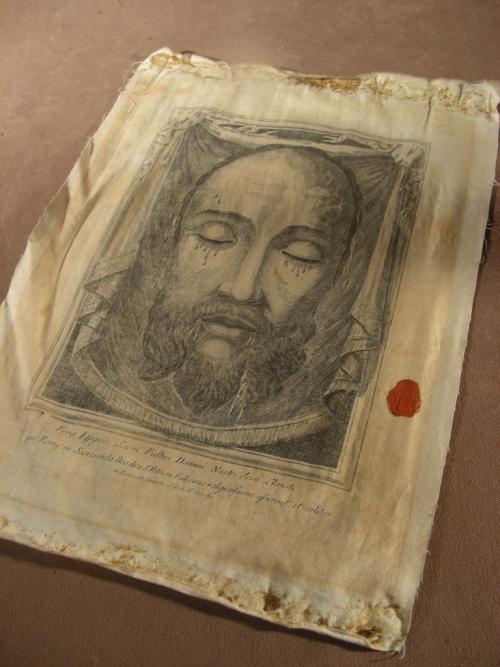 VEIL OF VERONICA Sudarium Holy Face of Our Lord Jesus Christ