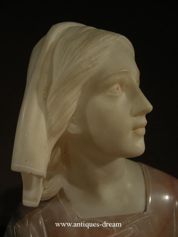 Jeanne d'arc . Giuseppe BESSI (1857-1922).