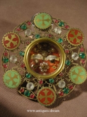 Theca relic. Saint Felix Mart. Sainte Radegonde.